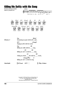 Killing Me Softly With His Song von Roberta Flack (Download) 