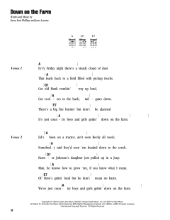 Down On The Farm von Tim McGraw (Download) 
