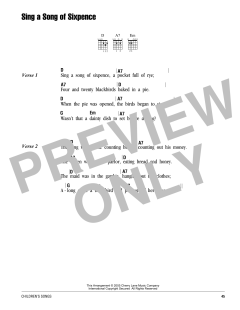 Sing A Song Of Sixpence (Download) 