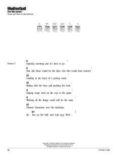 Mudfootball (For Moe Lerner) von Jack Johnson (Download) 