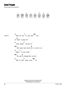 Good People von Jack Johnson (Download) 