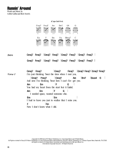 Runnin' Around von Colbie Caillat (Download) 