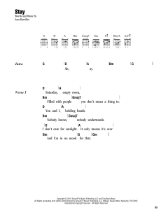 Stay von Sara Bareilles (Download) 