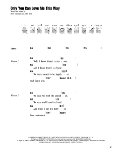Only You Can Love Me This Way von Keith Urban (Download) 