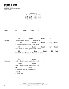 Poison and Wine von The Civil Wars (Download) 