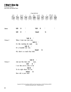 I Won't Give Up von Jason Mraz (Download) 