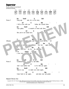 Superstar von The Carpenters (Download) 