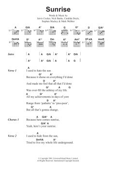 Sunrise von Pulp (Download) 