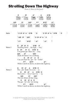Strolling Down The Highway von Bert Jansch (Download) 