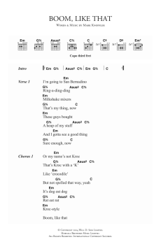 Boom, Like That von Mark Knopfler (Download) 