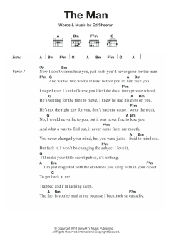 The Man von Ed Sheeran (Download) 