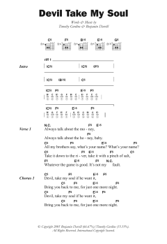 Devil Take My Soul (Download) 