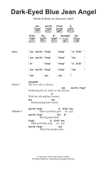 Dark Eyed Blue Jean Angel von Donovan (Download) 