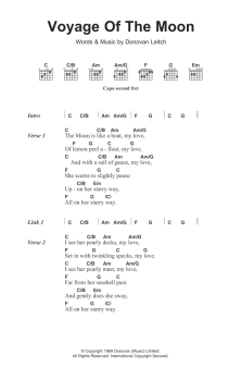 Voyage Of The Moon von Donovan (Download) 