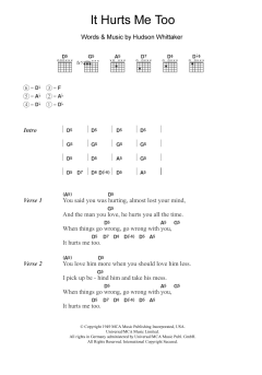 It Hurts Me Too von Eric Clapton (Download) 