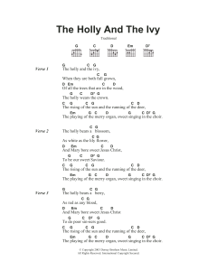 The Holly And The Ivy von Traditional (Download) 