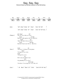 Say Say Say von Paul McCartney (Download) 