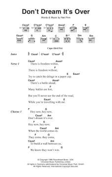 Don't Dream It's Over von Crowded House (Download) 