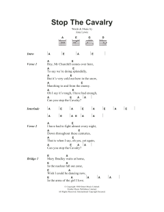 Stop The Cavalry von Jona Lewie (Download) 