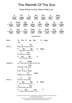 The Warmth Of The Sun (Download) 