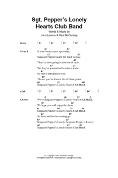 Sgt. Pepper's Lonely Hearts Club Band von The Beatles (Download) 