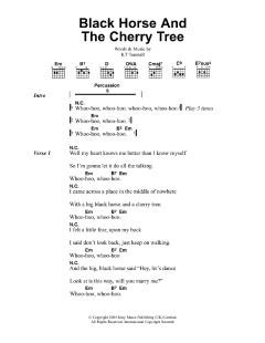 Black Horse And The Cherry Tree (Download) 