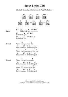 Hello Little Girl von The Beatles (Download) 