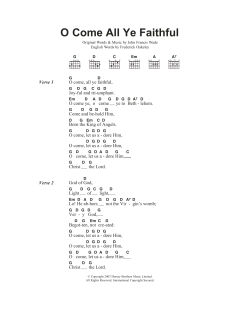 O Come All Ye Faithful von Traditional (Download) 
