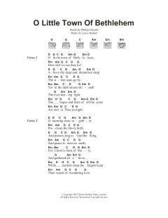 O Little Town Of Bethlehem von Traditional (Download) 