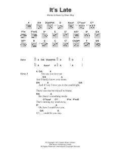 It's Late von Queen (Download) 