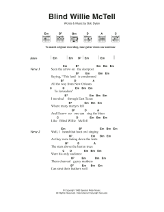 Blind Willie McTell von Bob Dylan (Download) 