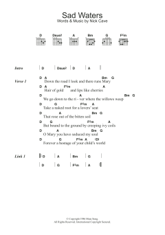Sad Waters von Nick Cave (Download) 