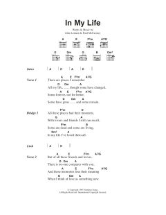 In My Life von The Beatles (Download) 