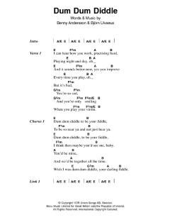 Dum Dum Diddle von ABBA (Download) 