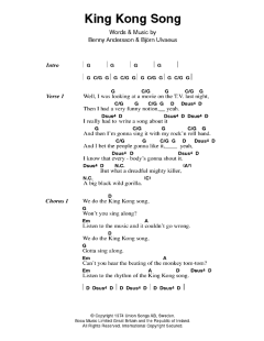 King Kong Song von ABBA (Download) 