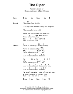The Piper von ABBA (Download) 