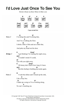I'd Love Just Once To See You (Download) 