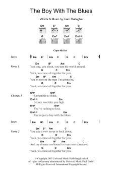 The Boy With The Blues von Oasis (Download) 