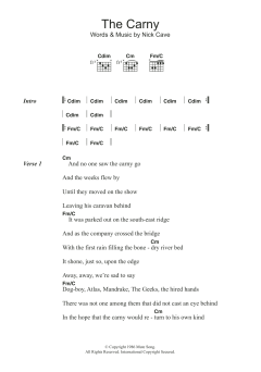 The Carny von Nick Cave (Download) 