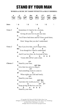 Stand By Your Man von Tammy Wynette (Download) 
