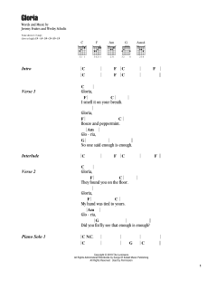 Gloria von The Lumineers (Download) 