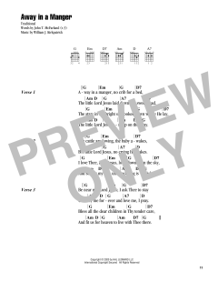 Away In A Manger von Traditional (Download) 