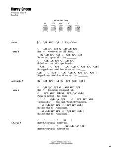 Harry Green von Tom Petty (Download) 