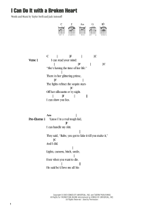 I Can Do It with a Broken Heart von Taylor Swift (Download) 
