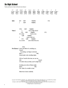 So High School von Taylor Swift (Download) 