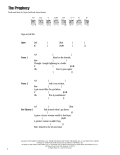 The Prophecy von Taylor Swift (Download) 