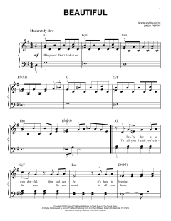 Beautiful von Christina Aguilera (Download) 