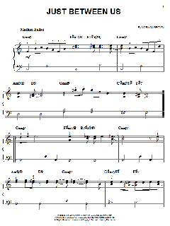 Just Between Us von Norman Brown (Download) 