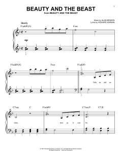 Beauty And The Beast von Alan Menken (Download) 