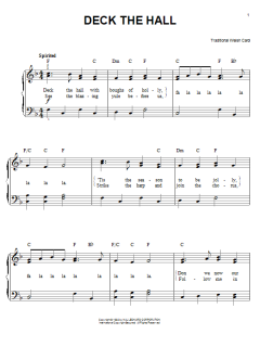 Deck The Hall von Traditional Welsh Carol (Download) 